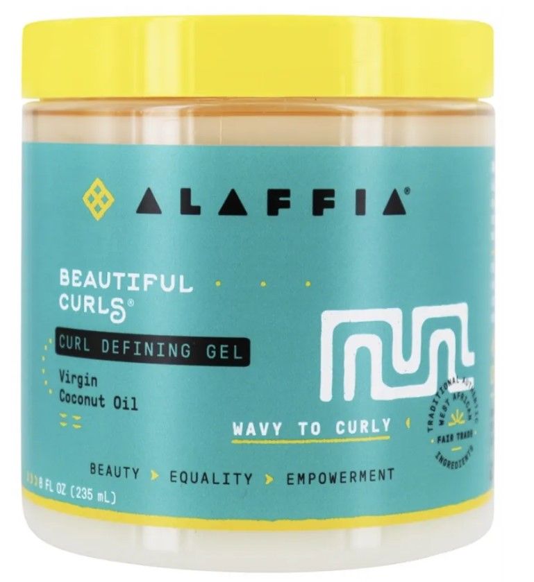 Alaffia Beautiful Curls Enhancing Defining Gel 8oz