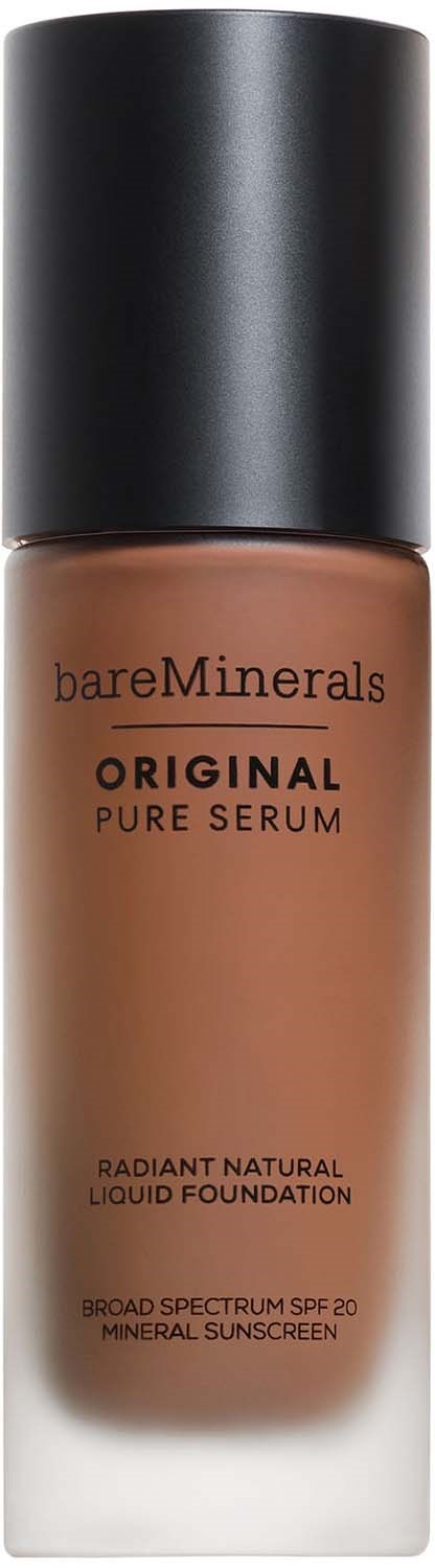 bareMinerals Original Pure Serum Radiant Natural Liquid Foundation Mineral SPF 20 Deep Cool 5