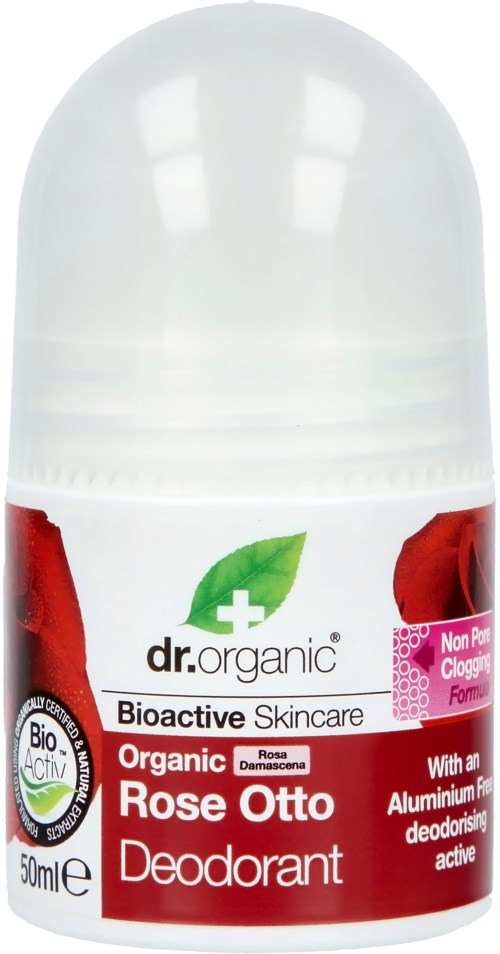 Dr. Organic Rose Otto & Vanilla Cream Deodorant 50 ml