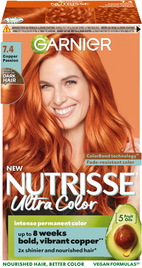 Garnier Nutrisse Ultra Color 7.40 Copper Passion 7.40 Copper Passion