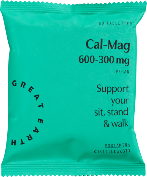 Great Earth Cal-Mag 600-300 mg 60 tab Refill