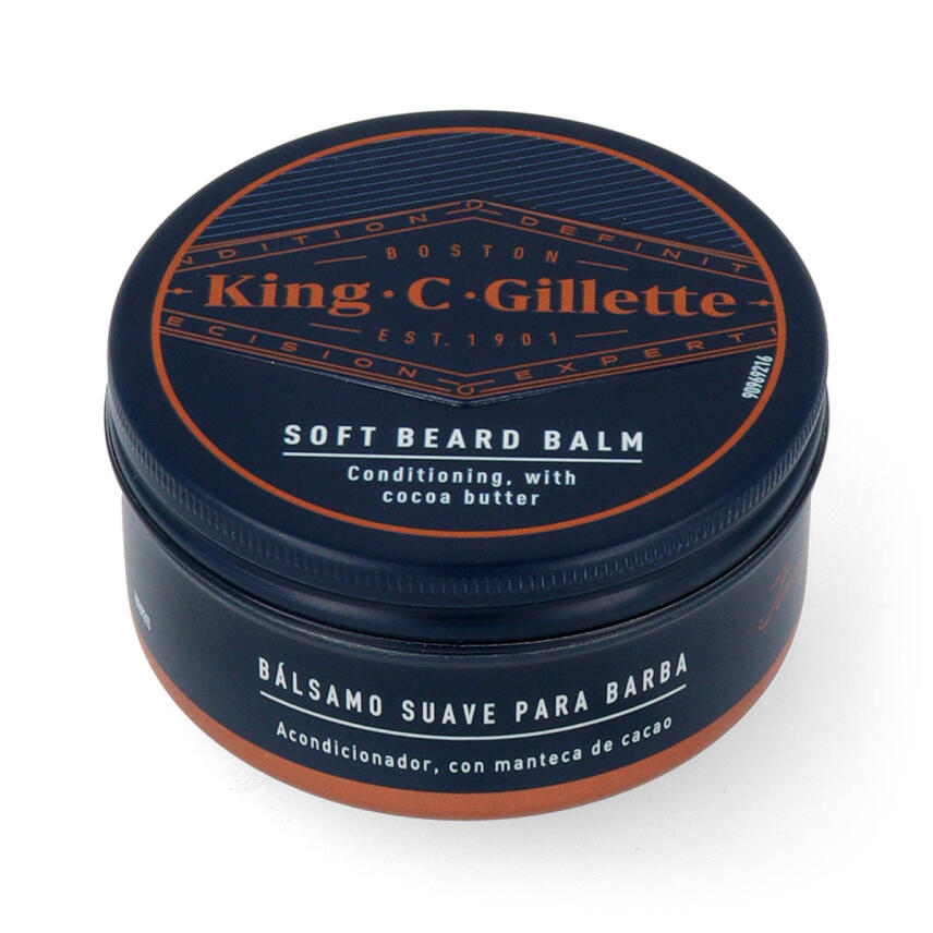 King C Gillette Bartbalsam mit Kakaobutter 100 ml