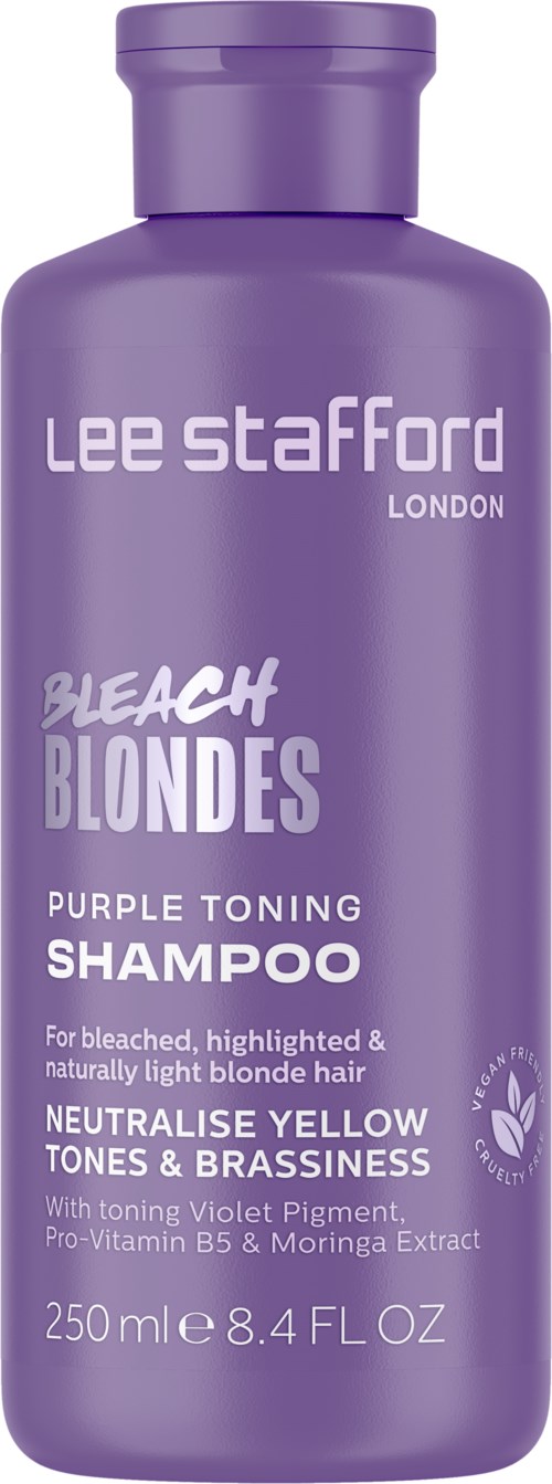 Lee Stafford Purple Toning Bleach Blondes Purple Toning Shampoo 250 ml