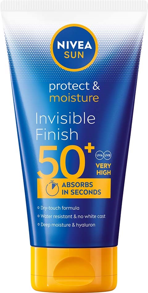 NIVEA SUN Protect & Moisture Invisible Finish Lotion SPF 50+ 150 ml