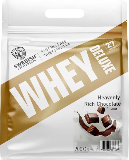 Swedish Supplements Whey Protein Deluxe Heavenly Rich Chocolate 900 g