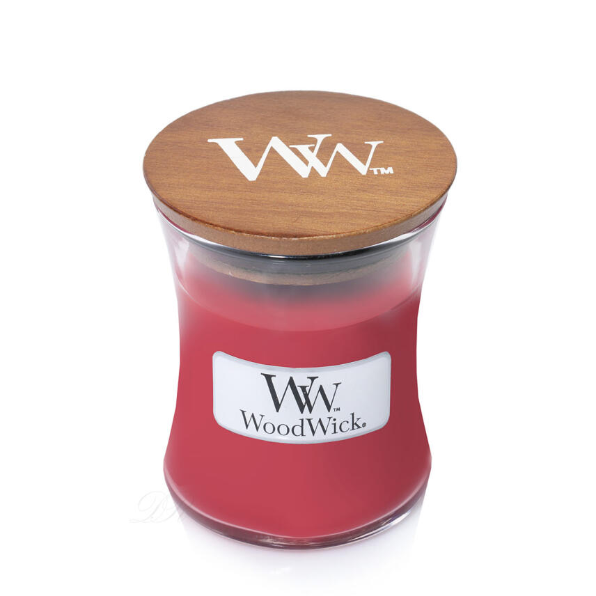 WoodWick Currant Kleines Glas Duftkerze 85 g